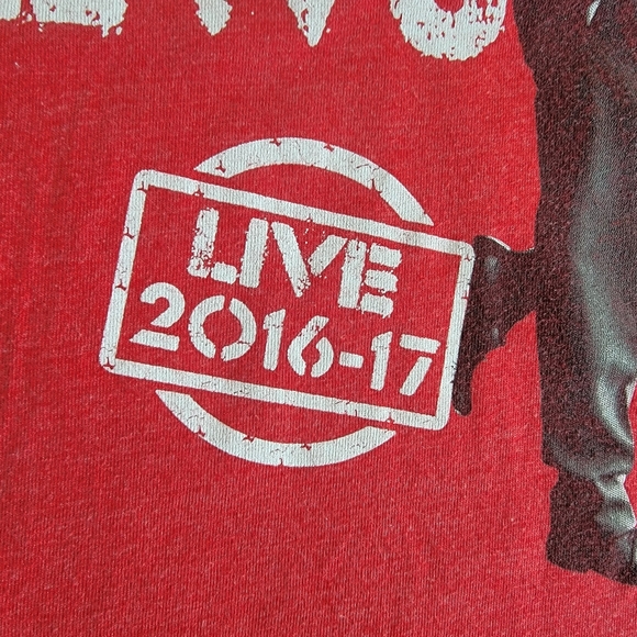 Huey Lewis And The News 2016-2017 Concert Tee Sometimes Bad is Bad Large - Picture 7 of 11